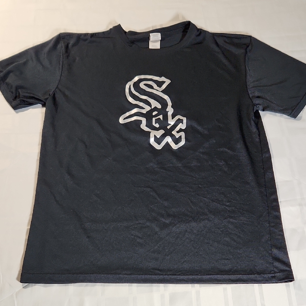 🧑‍🎄10/10🧑‍🎄Hildan baseball Black Graphic T-Shirt